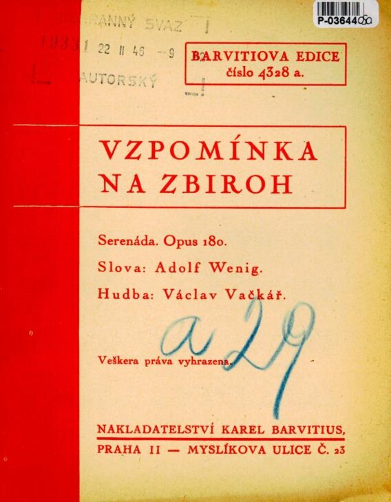 Vzpomínka na Zbiroh