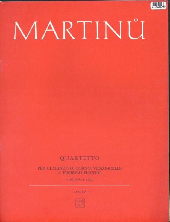 Quartetto per clarinetto, corno, violoncello e tamburo piccolo