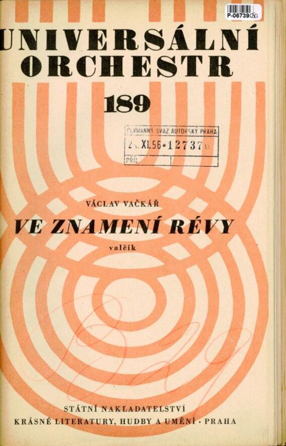 Universální orchestr 189 - Ve znamení révy