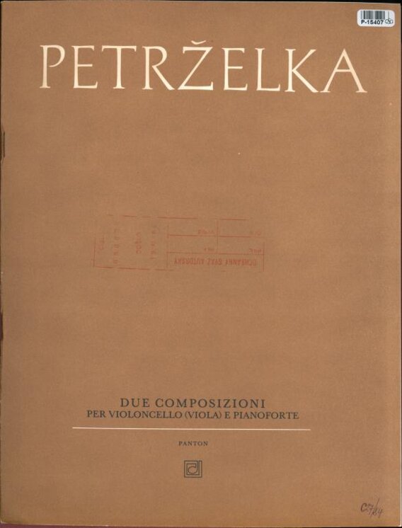 Due composizioni per violoncello (viola) e pianoforte