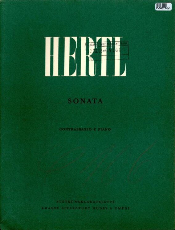 Sonata contrabbasso e piano