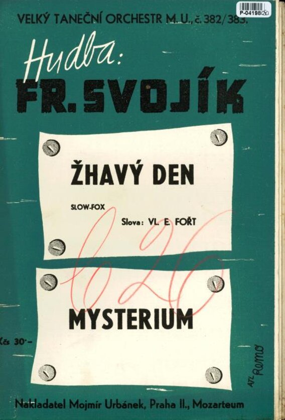 Vel. tan. orchestr M.U. č. 382