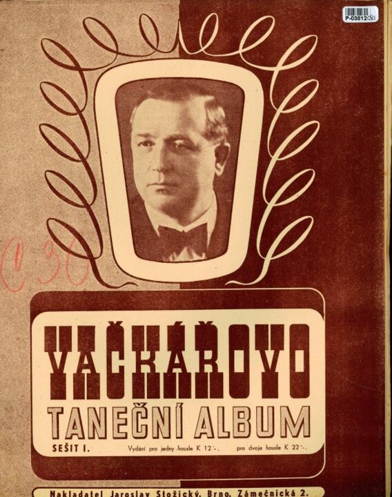 Vačkářovo taneční album - sešit l.