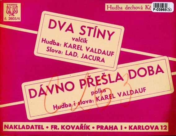 Dva stíny, Dávno přešla doba