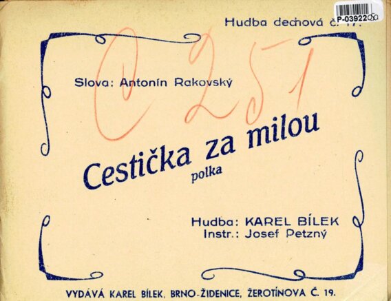 Cestička za milou