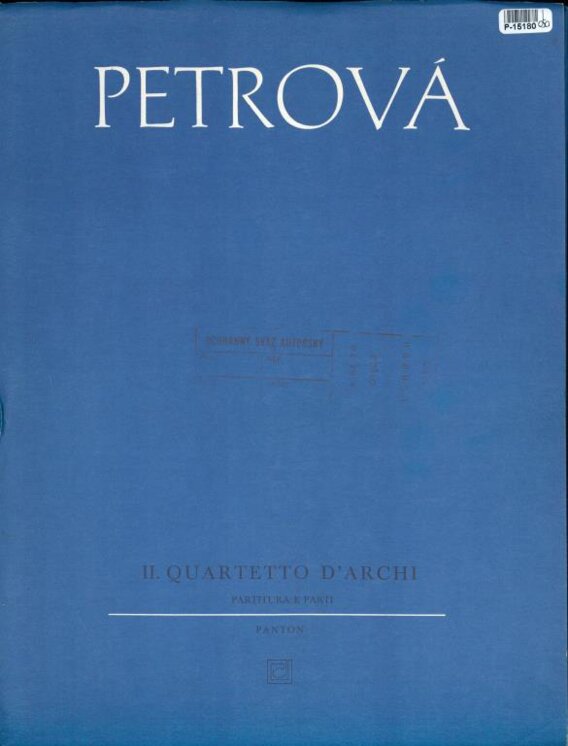 II. Quartetto d' archi