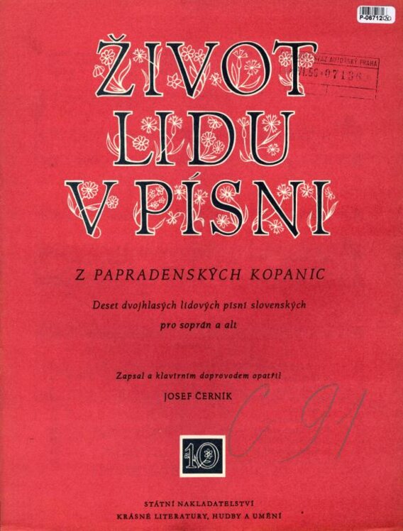 Život lidu v písni