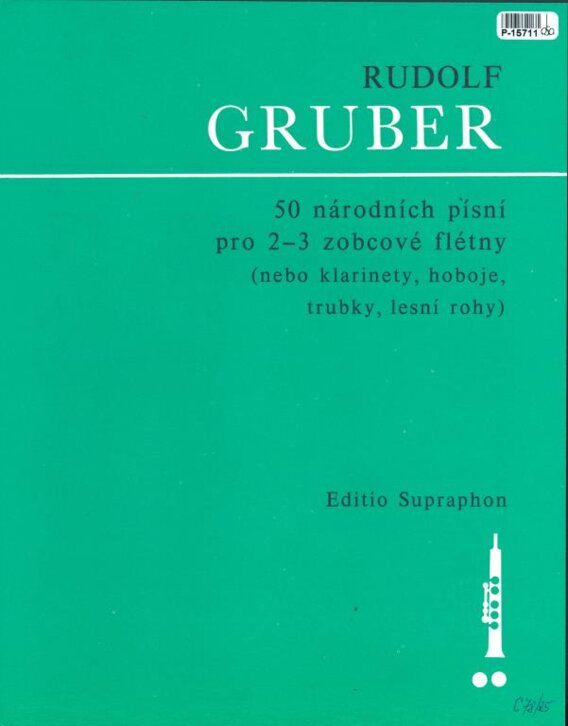 50 Národních písní pro 2-3 zobcové flétny