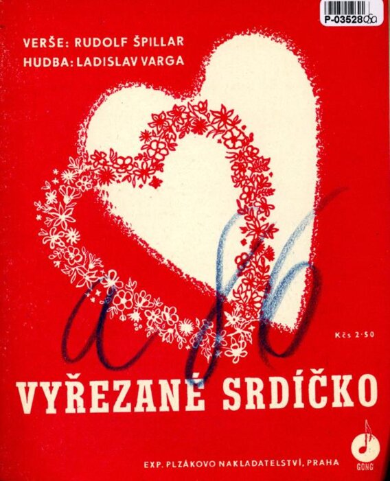 Vyřezané srdíčko