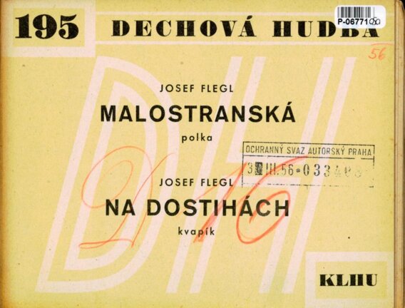 Dechová hudba 195 - Malostranská, Na dostihách