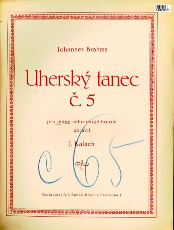 Uherský tanec č. 5