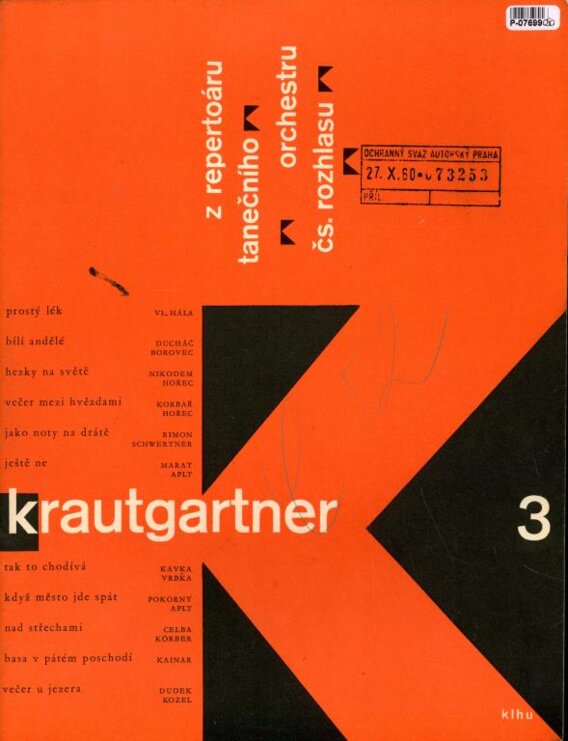 Z repertoáru tanečního orchestru čs. rozhlasu 3
