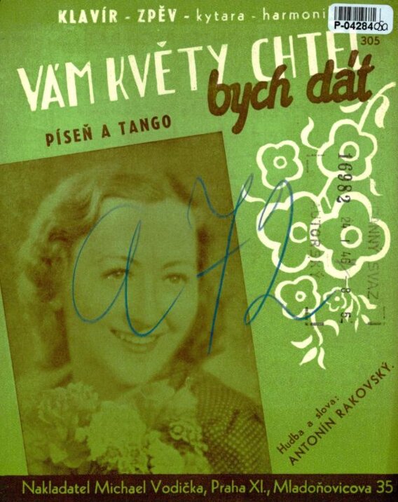 Vám květy chtěl bych dát