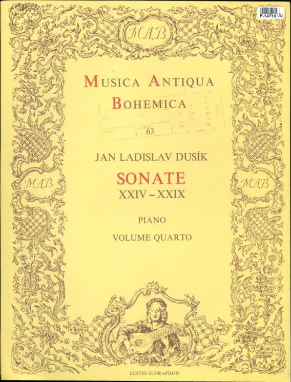 Musica Antiqua Bohemica 63 - Sonate
