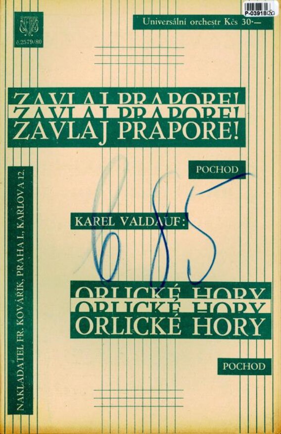 Zavlaj prapore!, Orlické hory