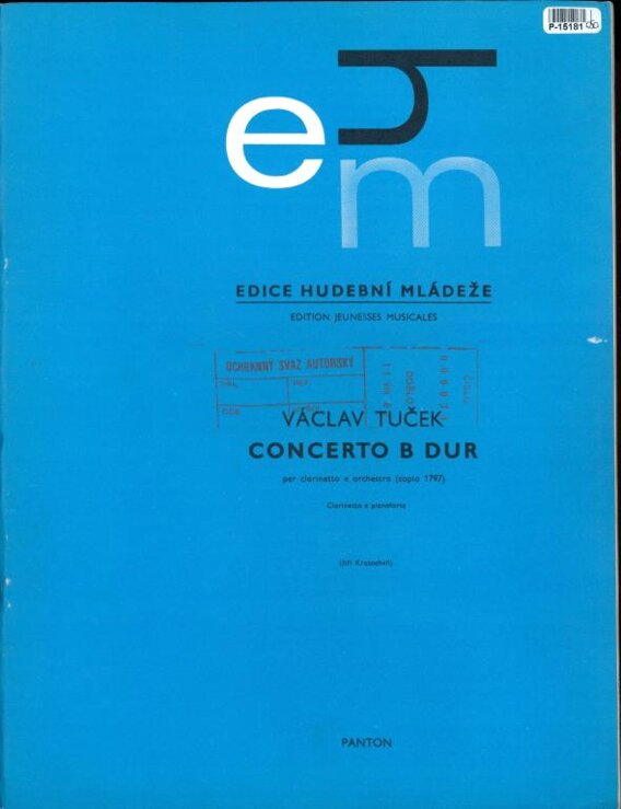 Edice hudební mládeže - Concerto B dur