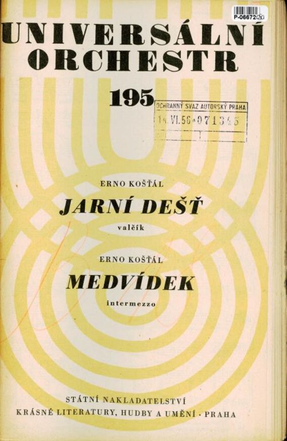 Universální orchestr 195 - Jarní dešť, Medvídek