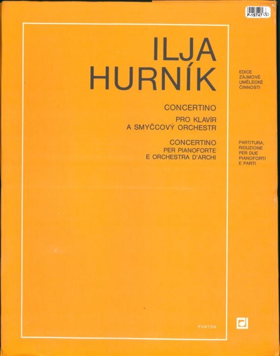 Concertino pro klavír a smyčcový orchestr