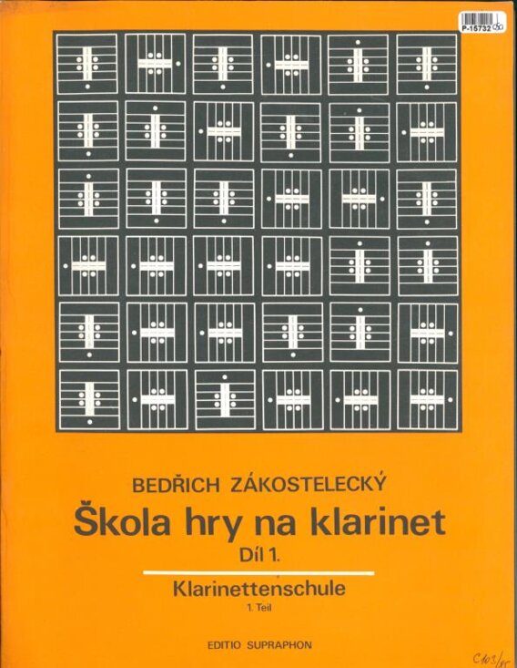 Škola jry na klarinet Díl 1