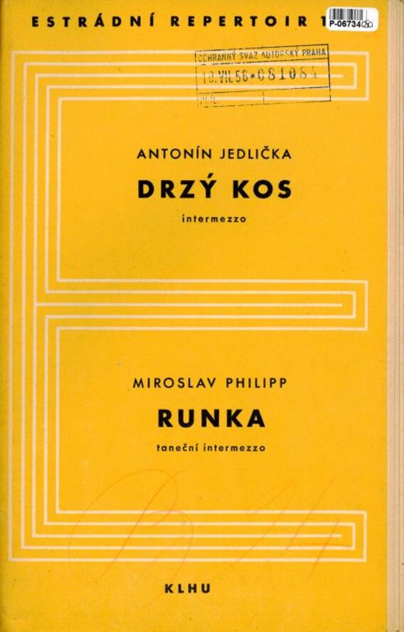 Estrádní repertoir - Drzý kos, Runka