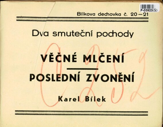 Bílkova dechovka č. 20-21