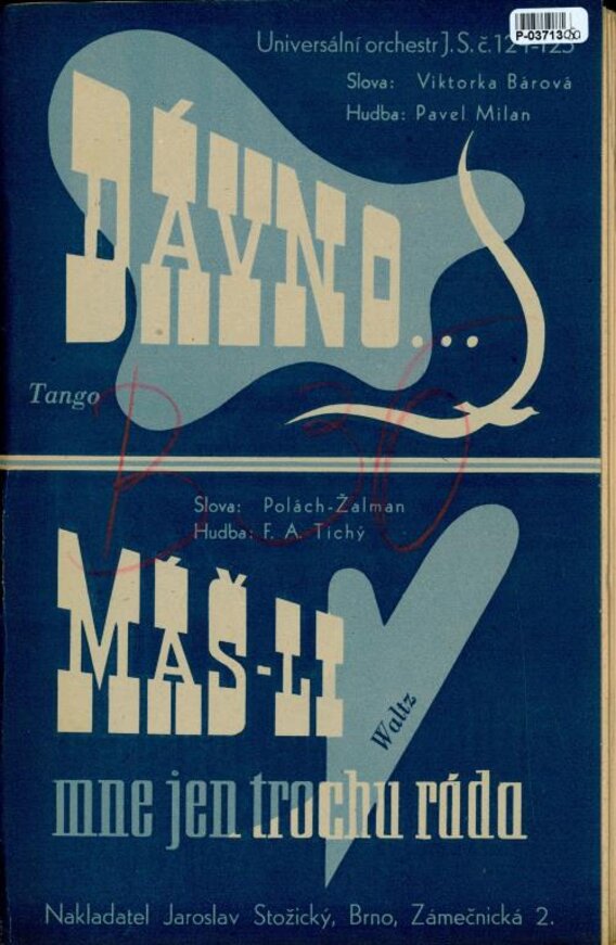 Universální orchestr J.S. č. 121-123