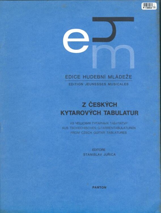 Edice hudební mládeže - Z Českých kytarových tabulatur