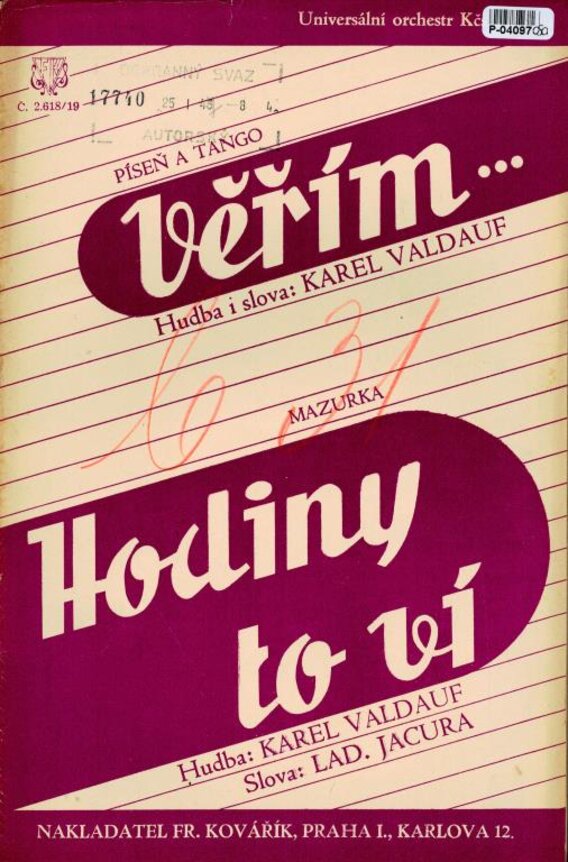 Věřím, Hodiny to ví