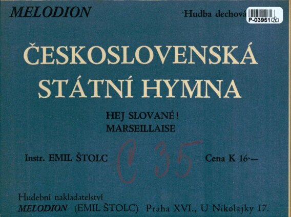Československá státní hymna