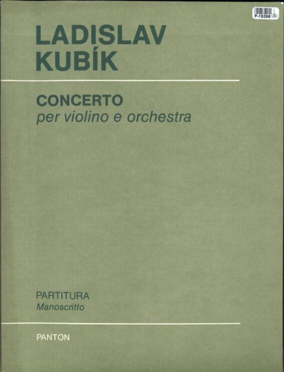 Concerto per violino e orchestra