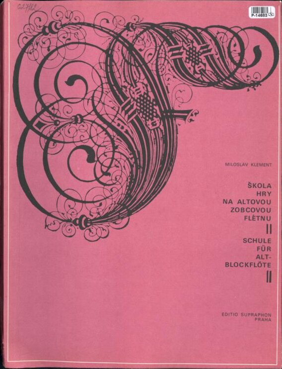 Škola hry na altovou zobcovou flétnu II