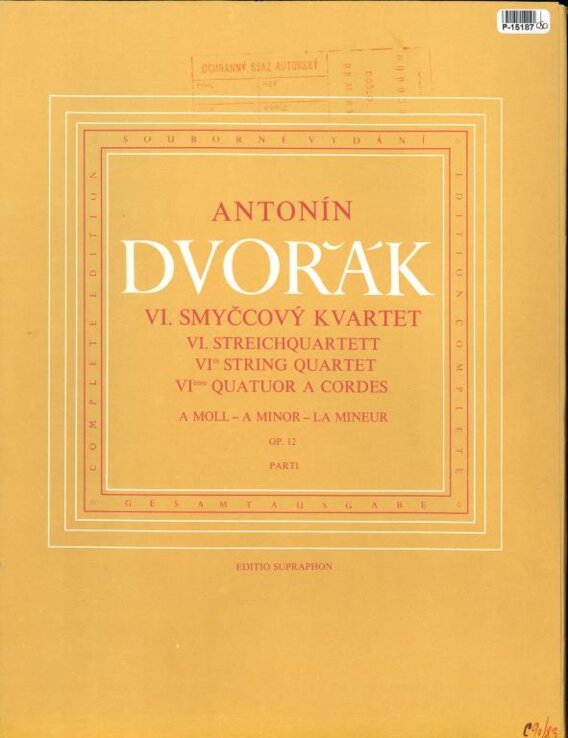 VI. Smyčcový kvartet