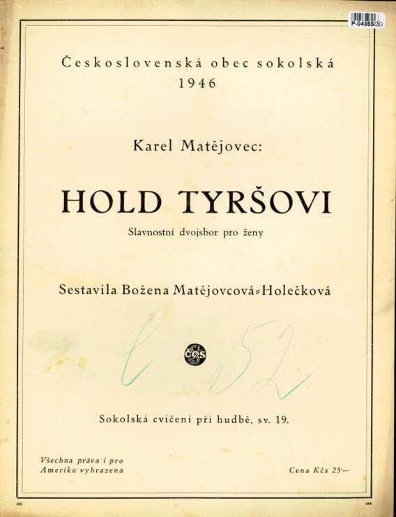 Hold Tyršovi - Sokol