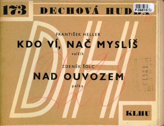 Dechová hudba 173 - Kdo ví, nač myslíš, Nad ouvozem