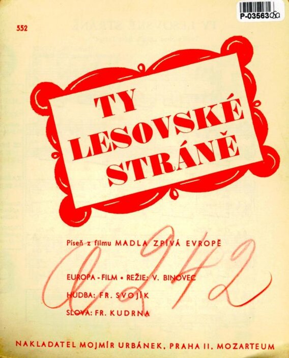 Ty lesovské stráně