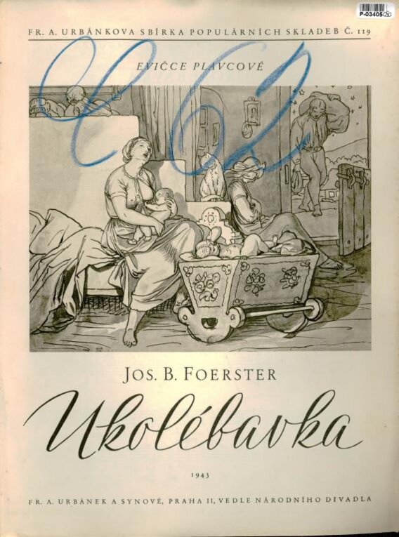Urbánkova sbírka populárních skladeb č. 119 - Ukolébavka
