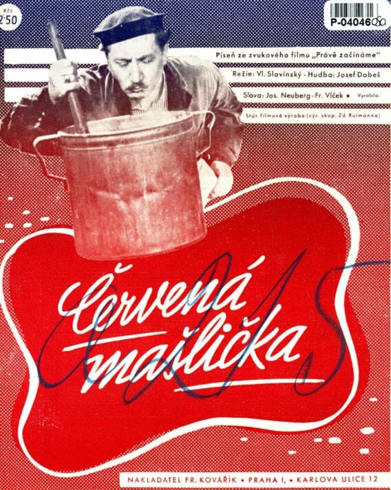 Červená mašlička