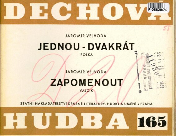 Dechová hudba 165 - Jednou - dvakrát, Zapomenout
