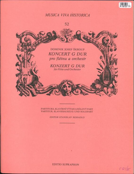 Musica viva historica 52 - Koncert G dur