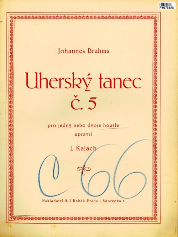 Uherský tanec č. 5