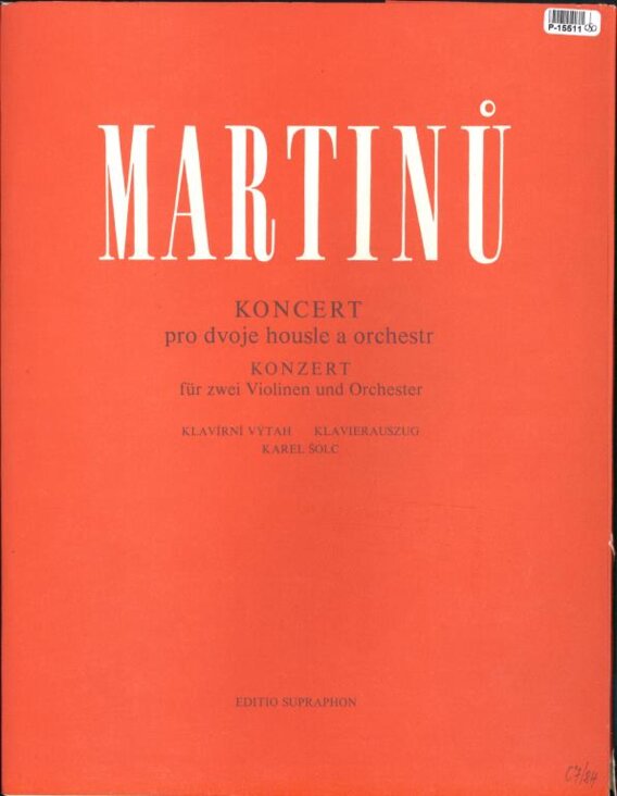 Koncert pro dvoje housle a orchestr