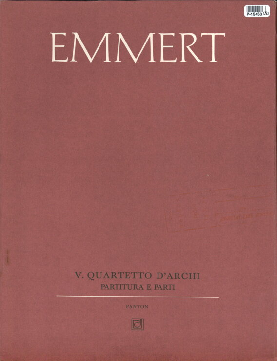 V. Quartetto D'Archi