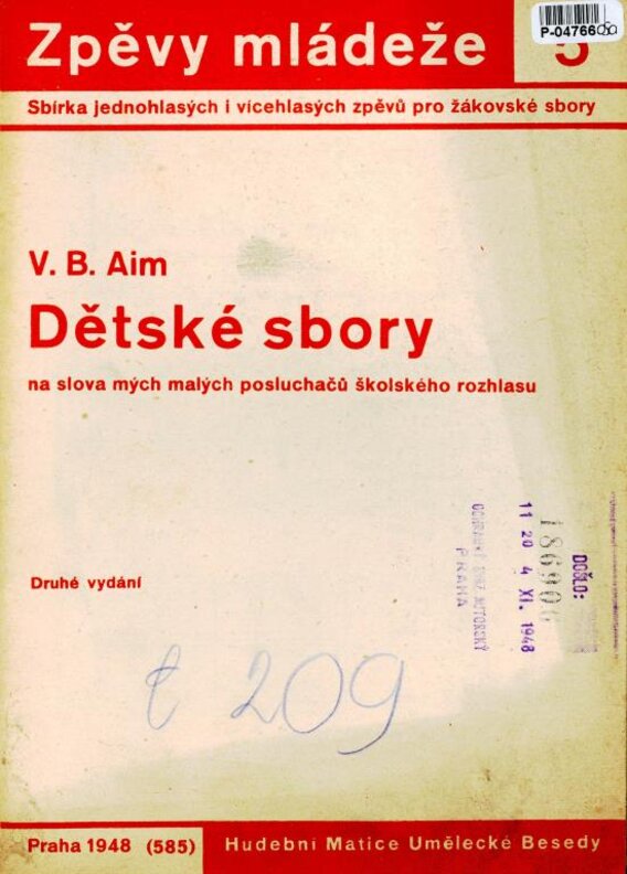 Zpěvy mládeže - Dětské sbory