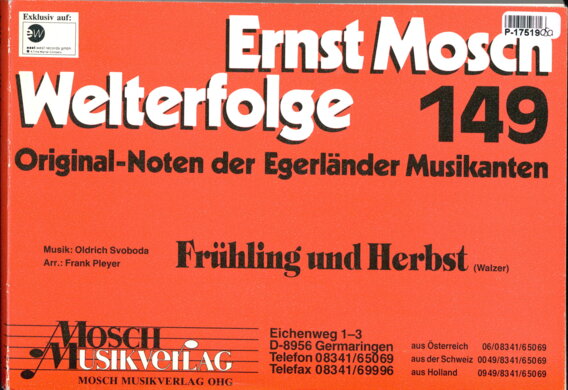 Ernst Mosch Welterfolge 149