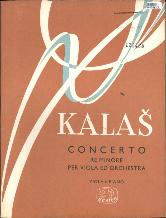 Concerto re minore per viola ed orchestra