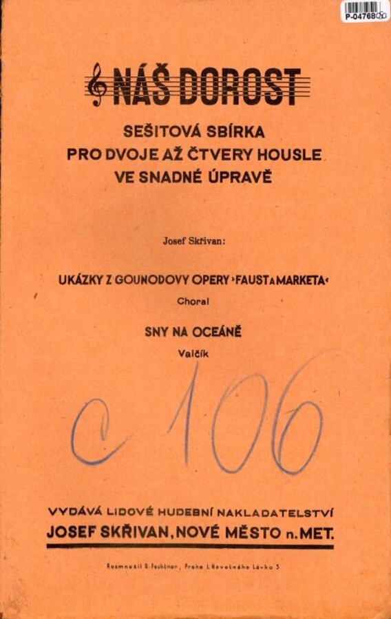 Náš dorost - Ukázky z Gounodovy opery