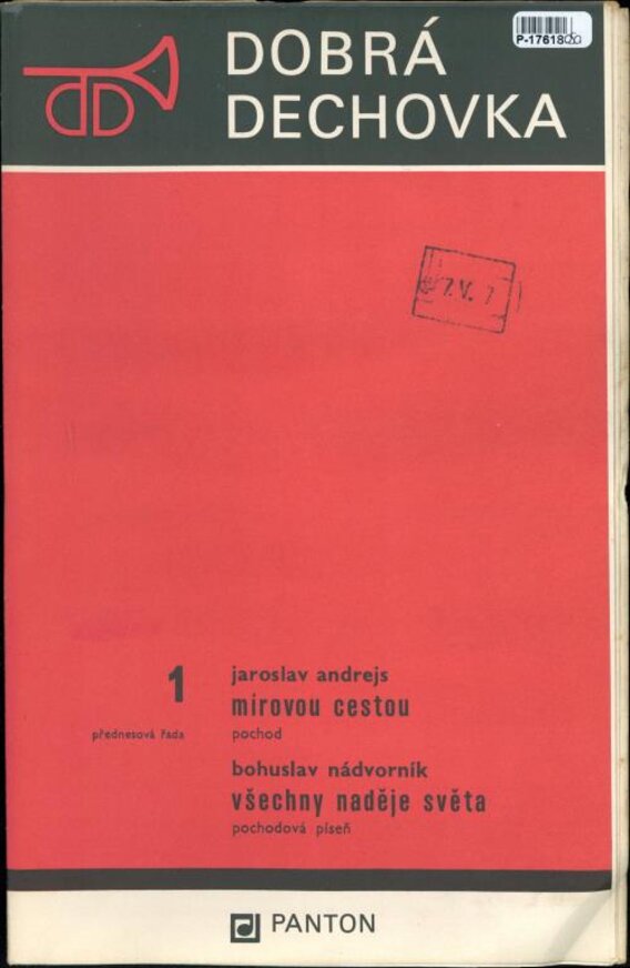 Dobrá dechovka 1 - přednesová řada