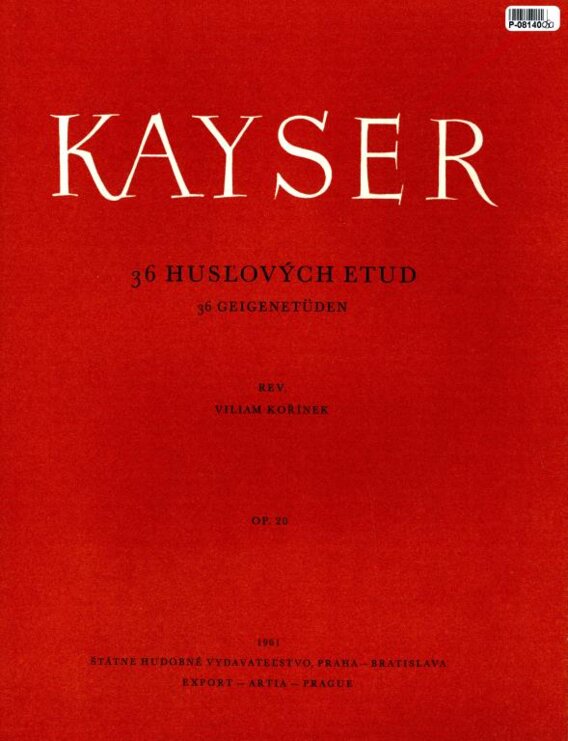 36 Husľových etud