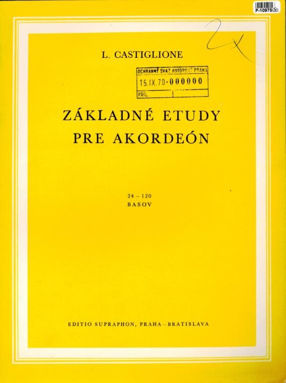 Základné etudy pre akordeón