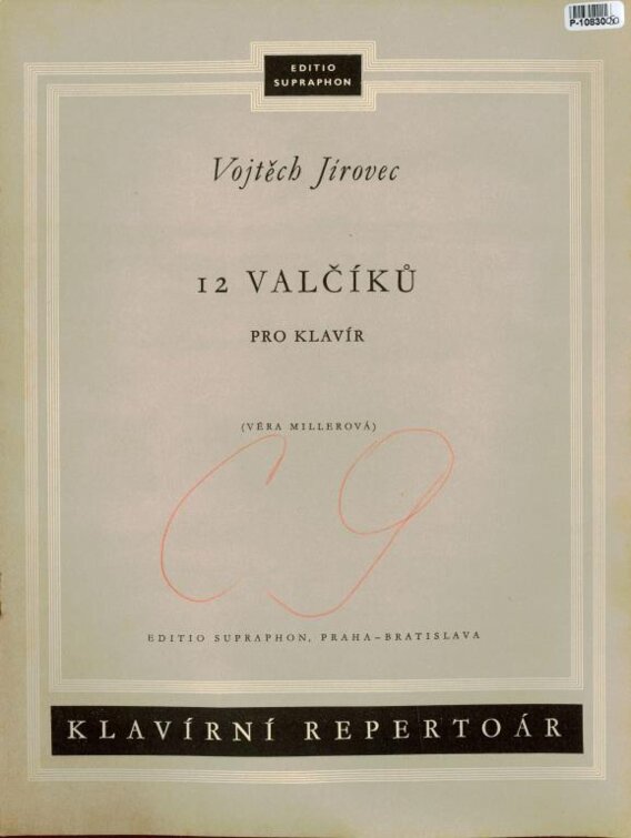 12 valčíků pro klavír